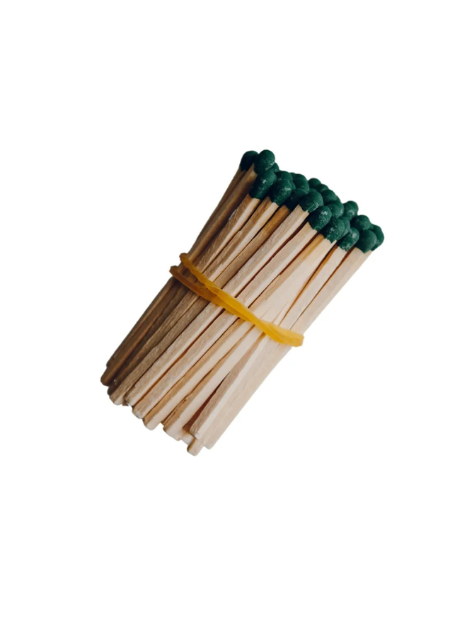 Green tip matches