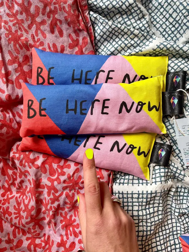 The message hits different when it's weighted and lavender-scented. 