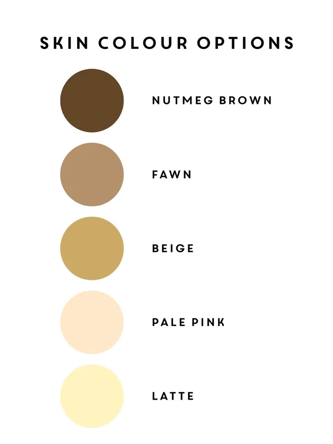 Pocket Angel Skin Colour Options