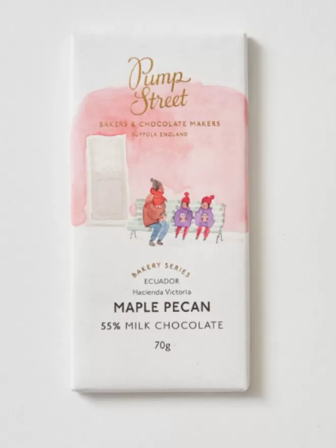 Maple Pecan Christmas Chocolate