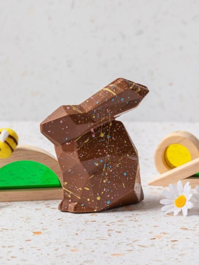 milk chocolate easter bunny