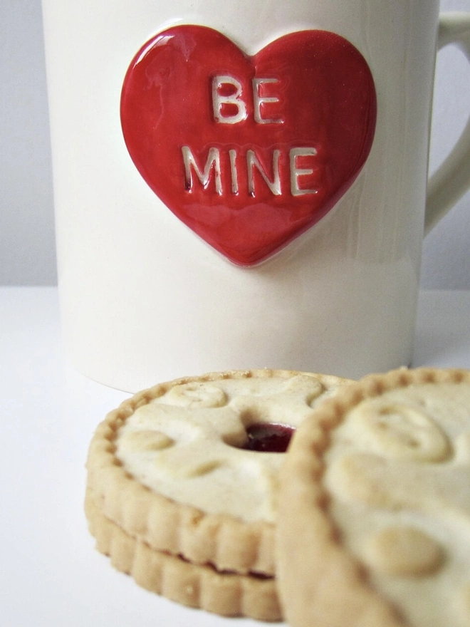 Love Heart Ceramic Mug 