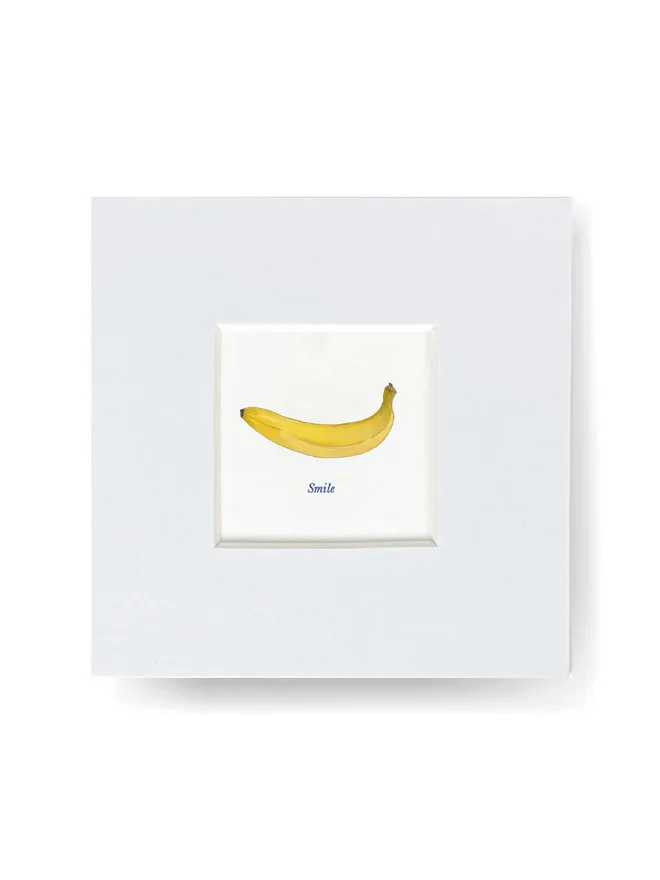 Smile Banana Print