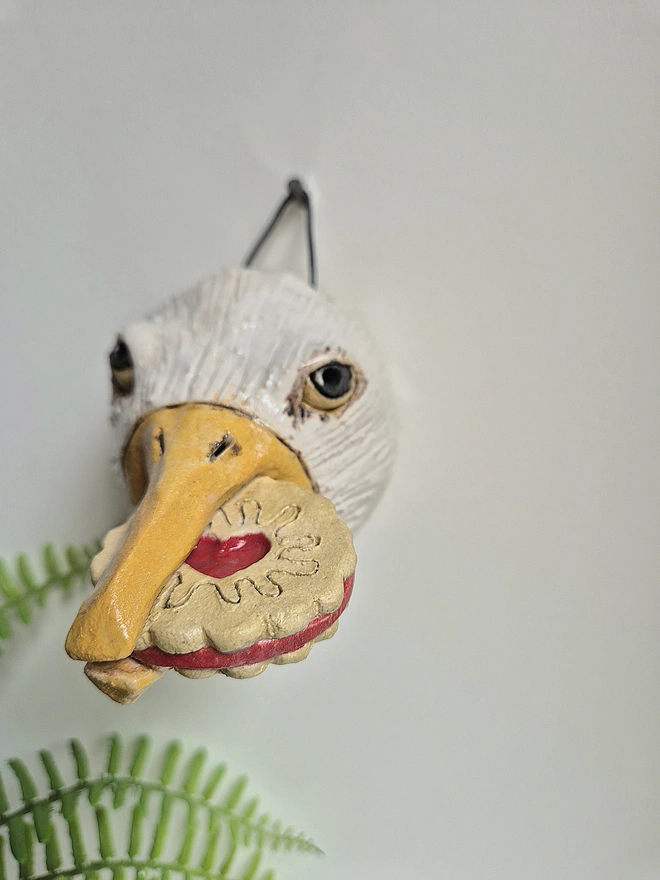 Seagull With Jammy Dodger