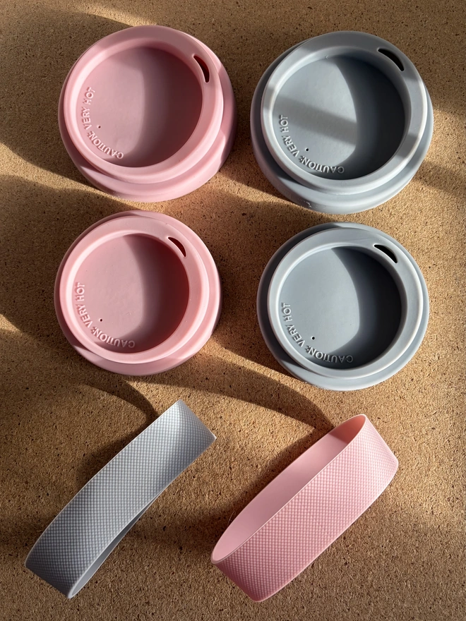 Replacement Lid or Band for Ceramic Travel Mugs