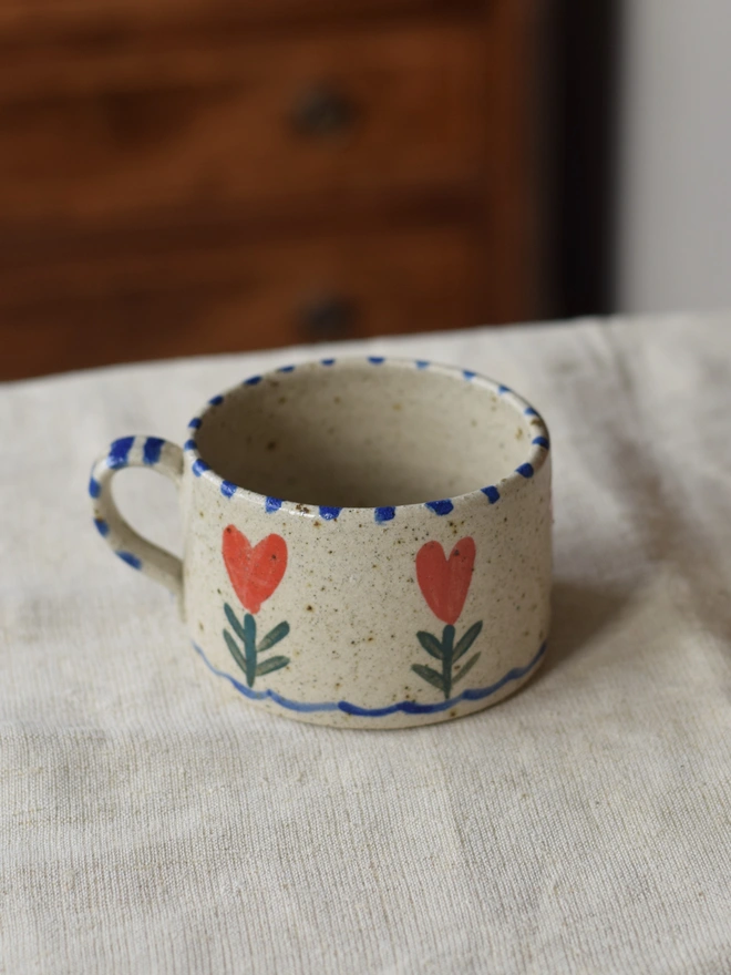 handmade ceramic mug