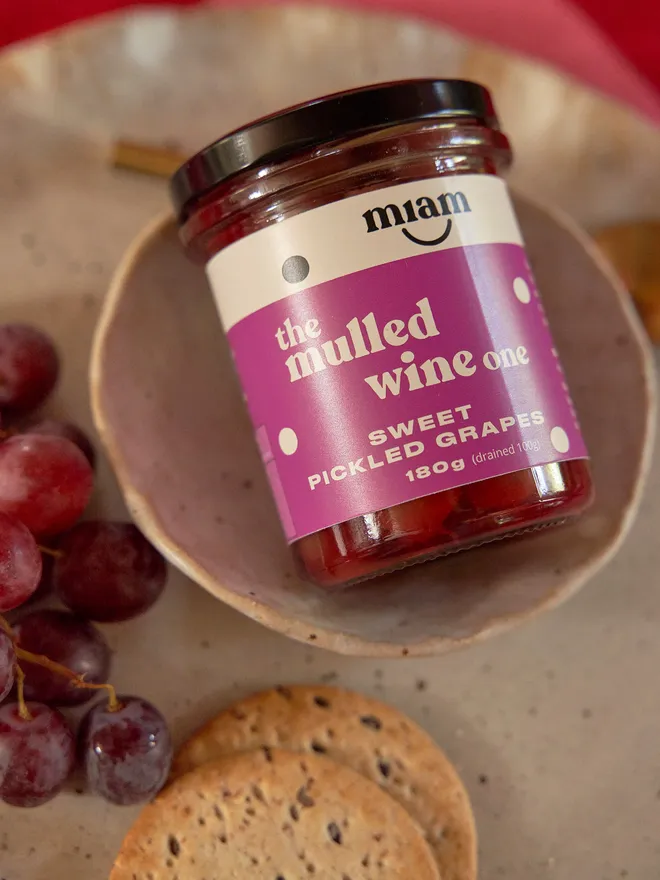The mulled wine chutney
