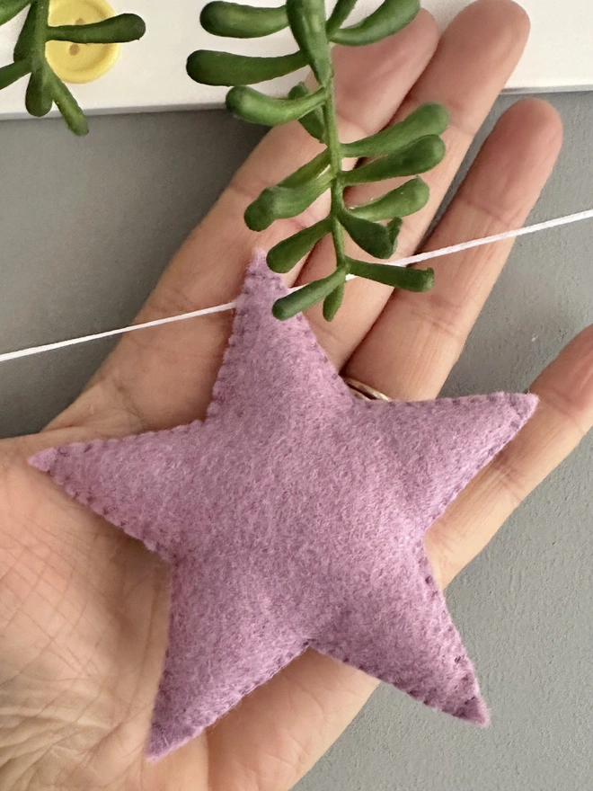 Felt stars
