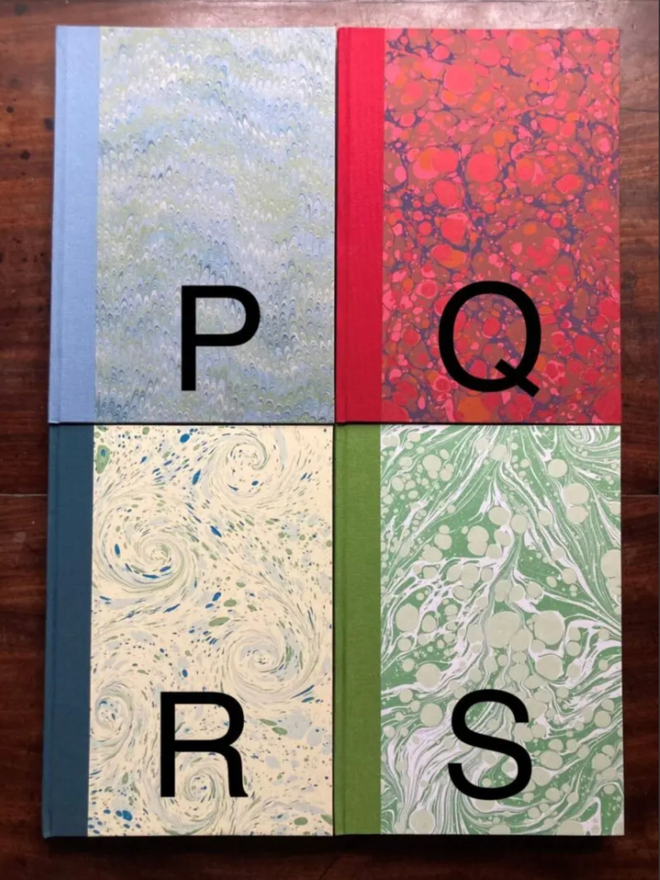Portrait Sketchbook. A selection of four sketchbooks.