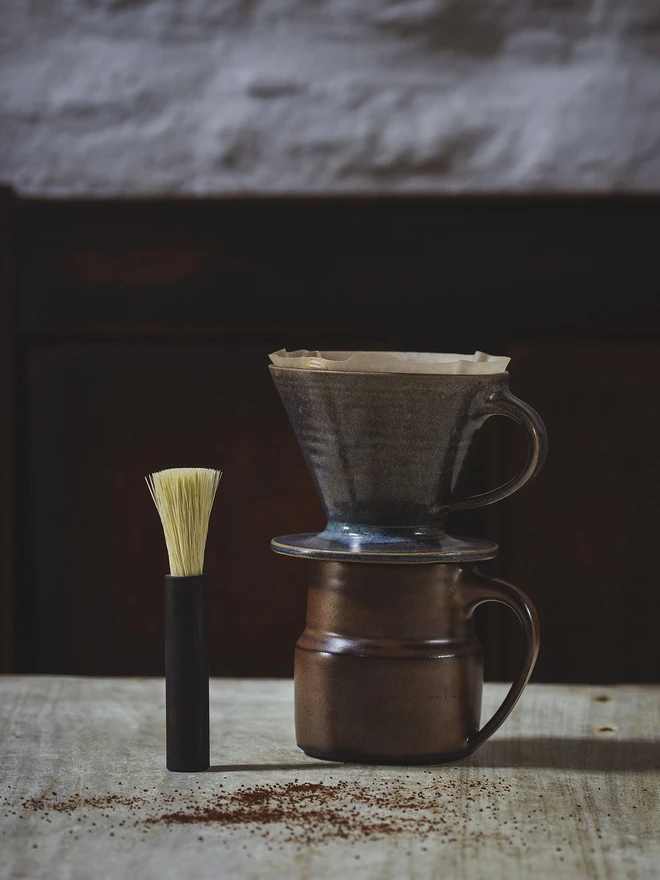 Coffee brush - black