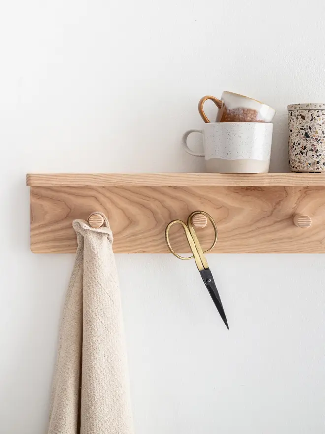The Peg Rail Shelf