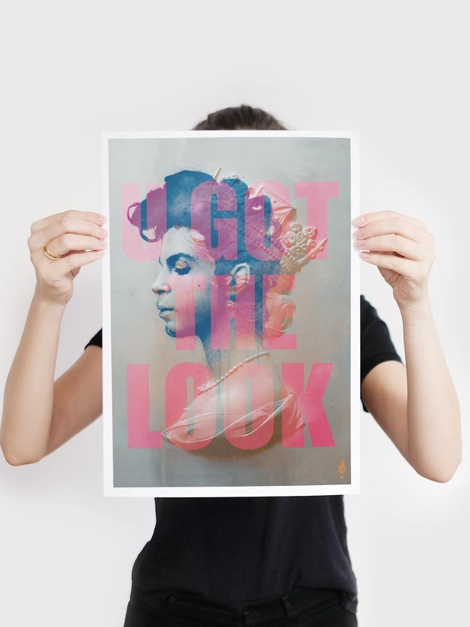 'U Got The Look' Prince Art Print