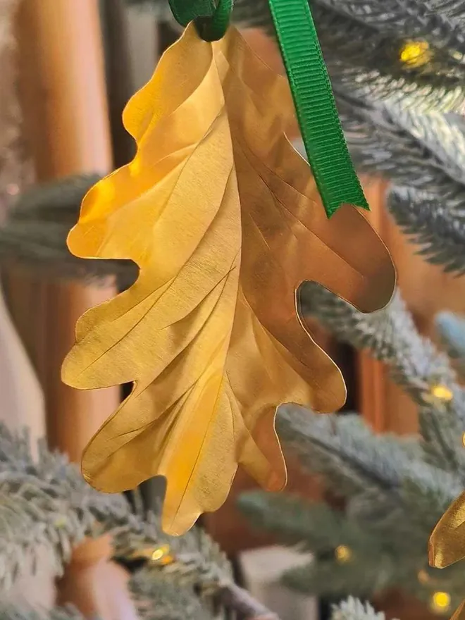 Brass Irish Oak Hanging Decorations