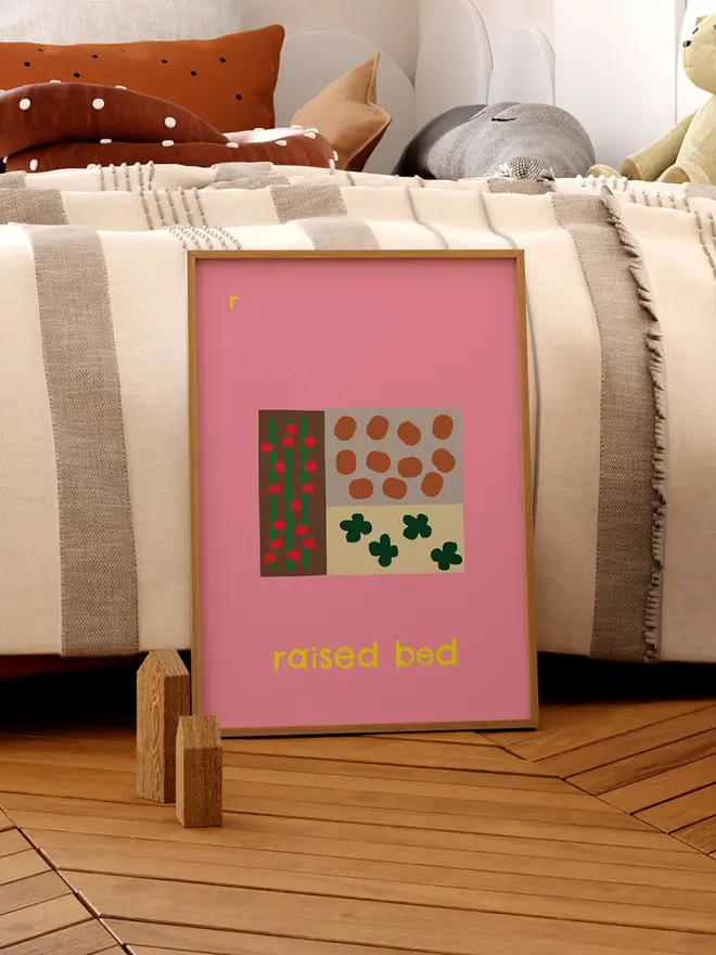 Raised Bed Print