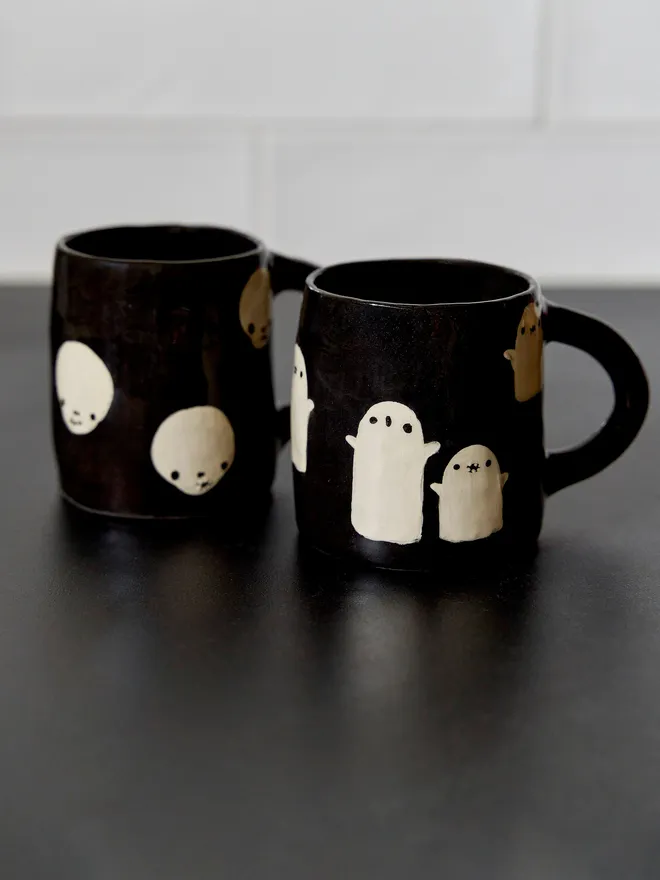 Ceramic Skull Mug (Club Holly & Co)