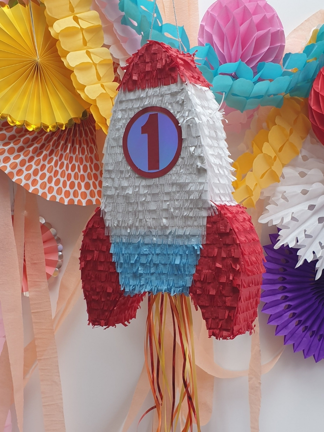 Rocket pinata