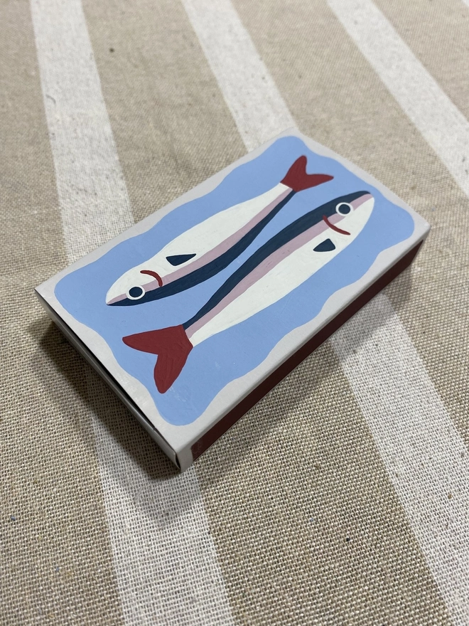 A Pair Of Sardines Matchbox