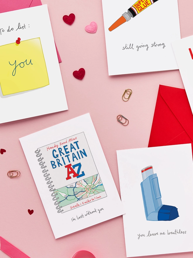 Love and Anniversary Cards from You've Got Pen On Your Face