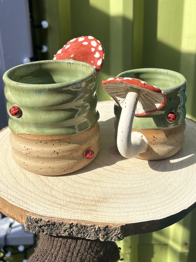 Wiggly Mushroom Mug 