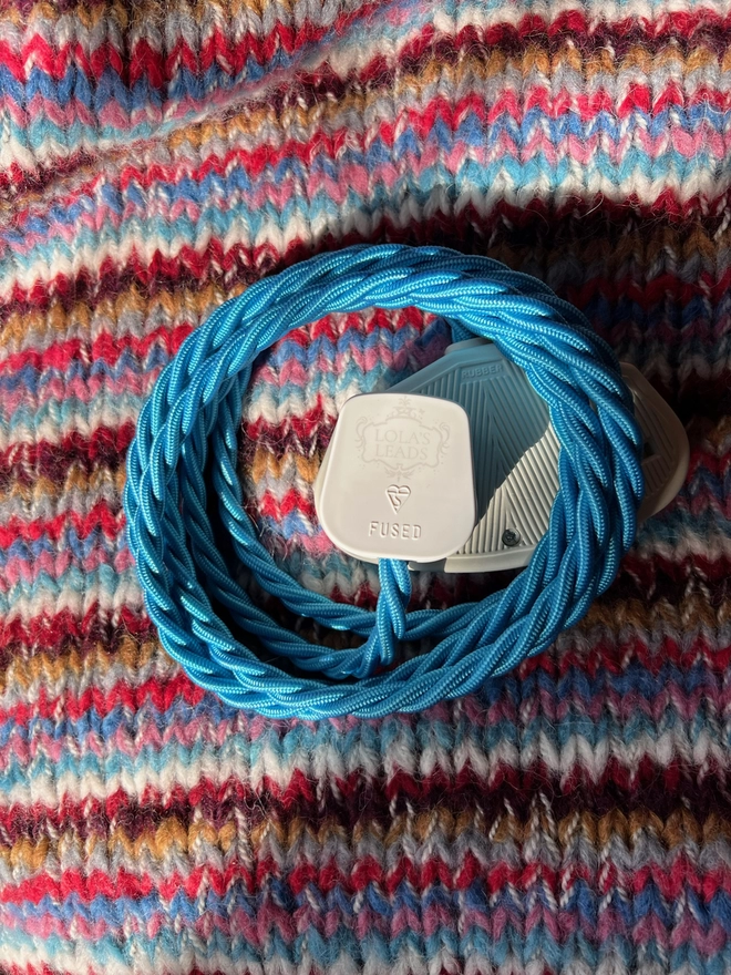 Lola's Leads Azure - Blue Extension Cable
