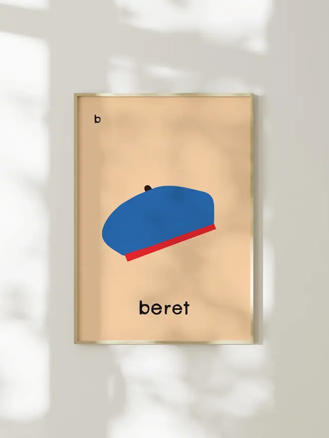 'Beret' Print