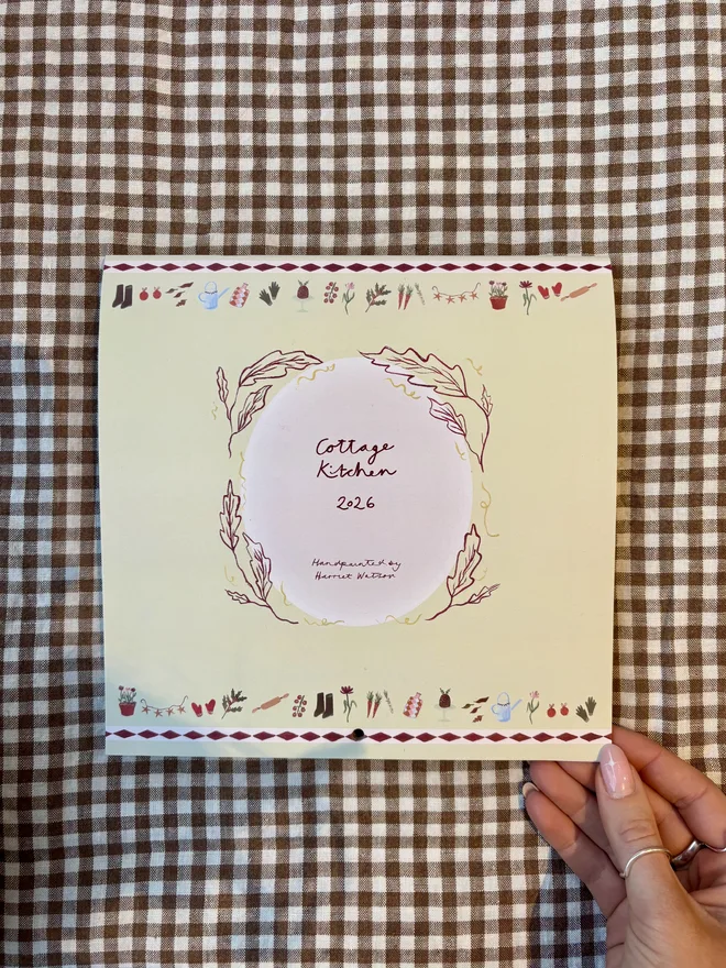 2026 calendar cottage kitchen harriet watson