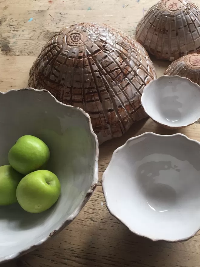 Limpet Shell Ceramic  Bowl Charlotte Cadzow 