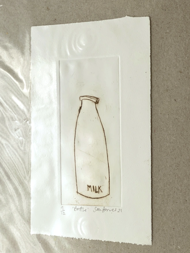 Drypoint Printmaking by Samantha Barnes