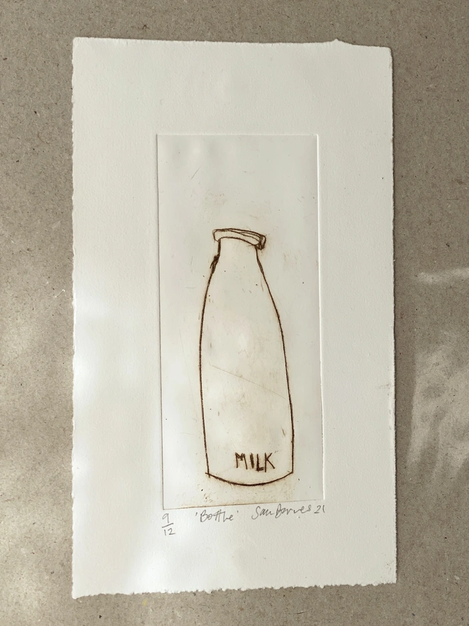 Drypoint Printmaking by Samantha Barnes