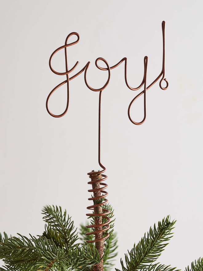 Joy Tree Topper