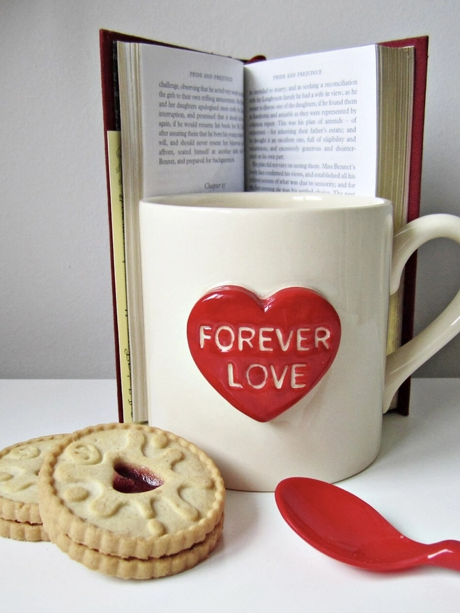 Love Heart Ceramic Mug 