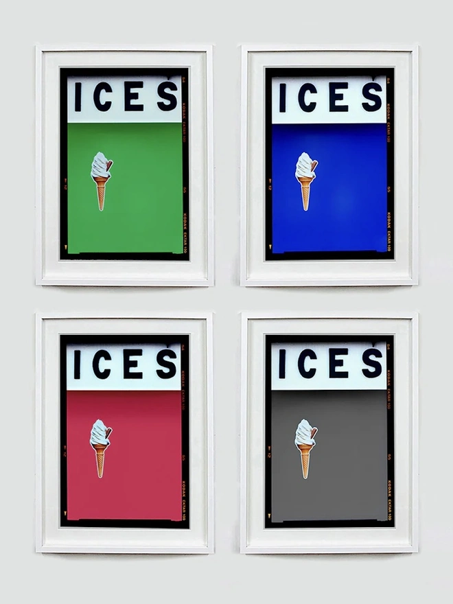 'ICES', Green, Bexhill on Sea, Colourful Artwork