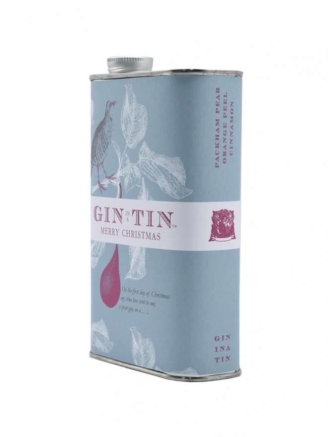 Gin In A Tin - London Dry, Packham Pear, Cinnamon And Orang