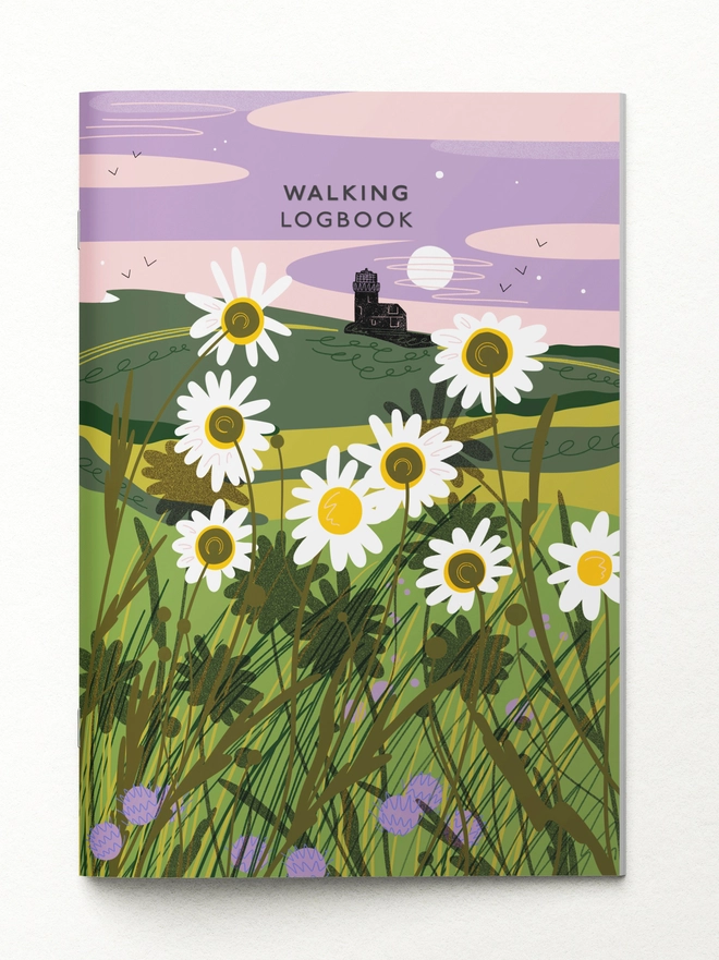 walking logbook, walking journal, hiking logbook, hiking journal, walk tracker, walking notebook, hiking notebook, rambling journal, countryside gift, outdoor gift, gift for walkers, dog walking journal, nature lover gift