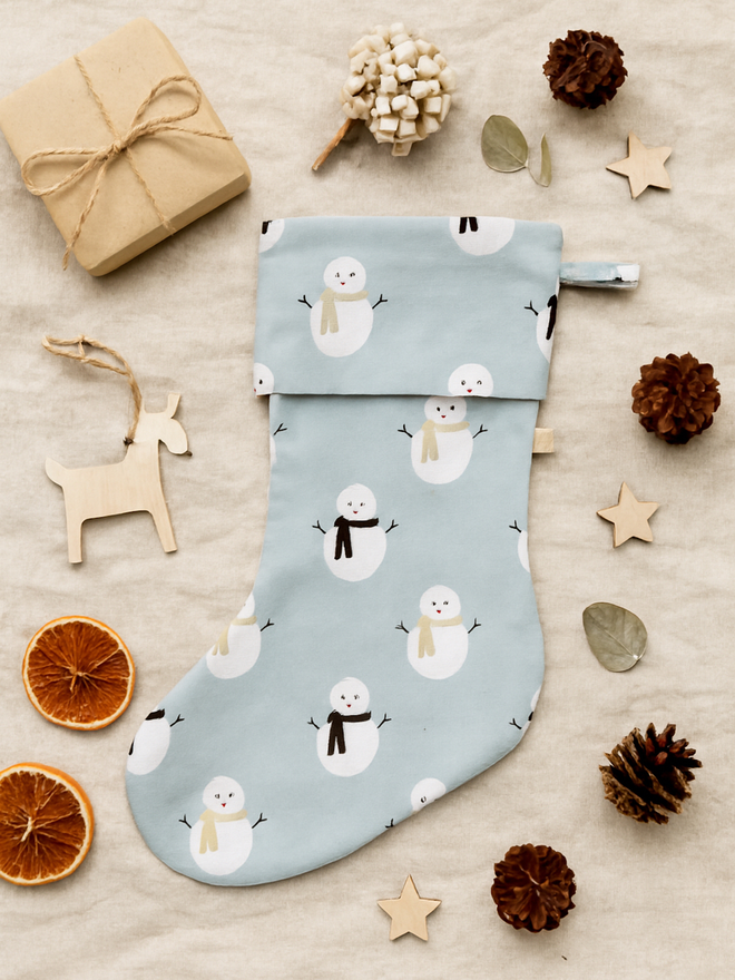 Snowman Christmas Stocking