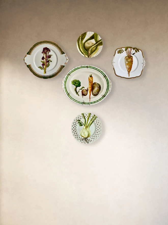 plate wall display