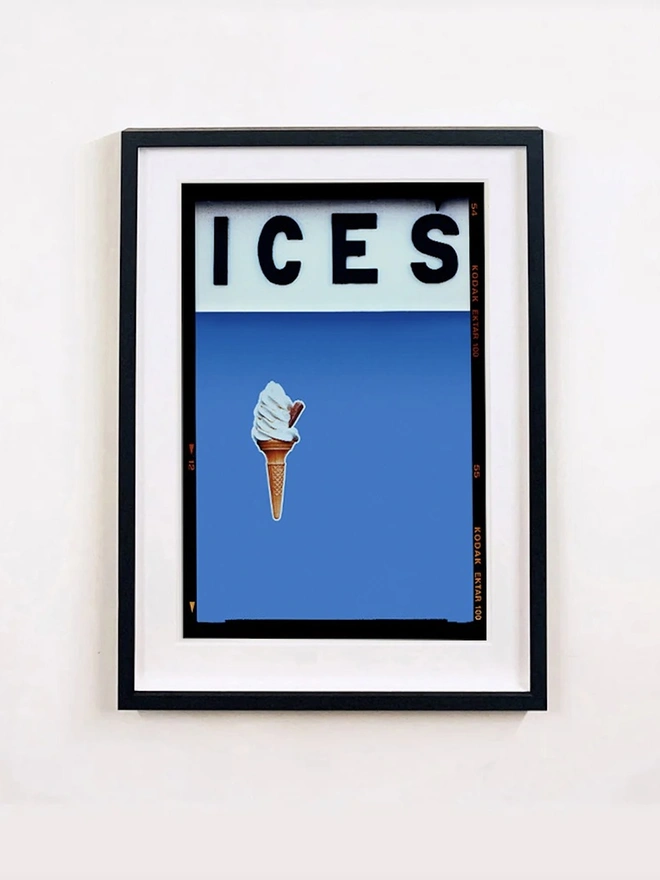 'ICES', Baby Blue, Bexhill on Sea, Colourful Artwork