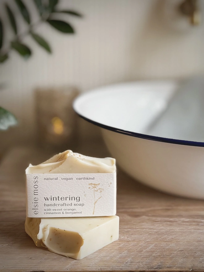 Wintering natural soap bar