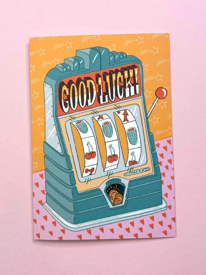 Good Luck A6 card