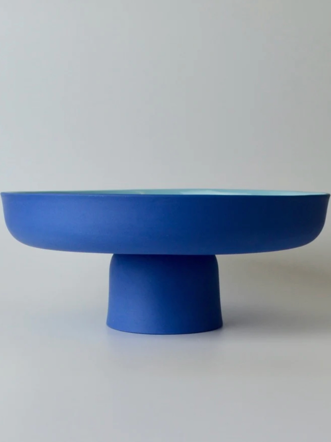 Fruit Stand. A blue fruit stand.