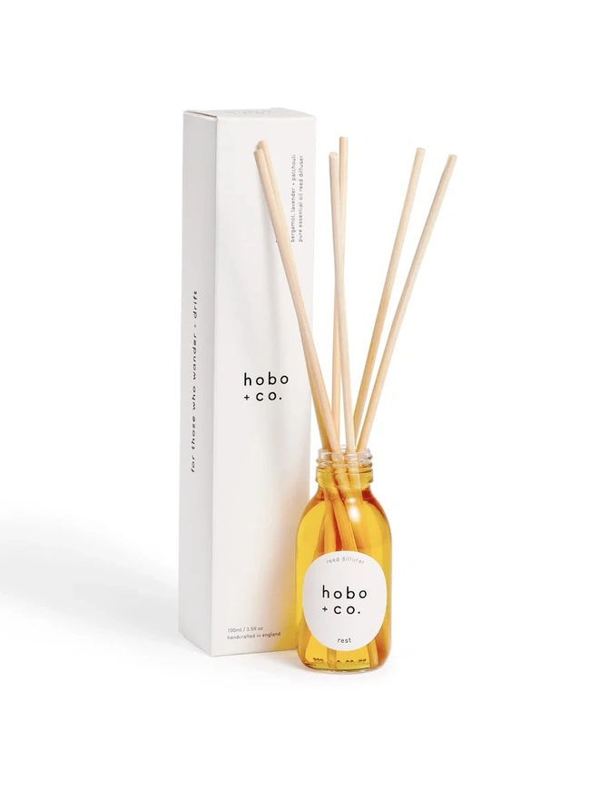 Rest Aromatherapy Essential Oil Scented Reed Diffuser