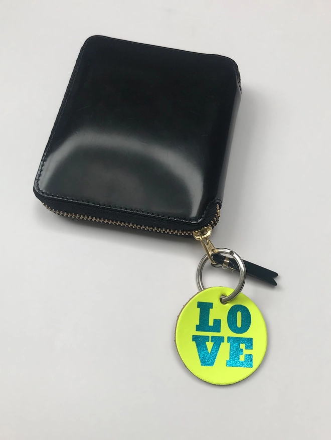 Love neon keyring