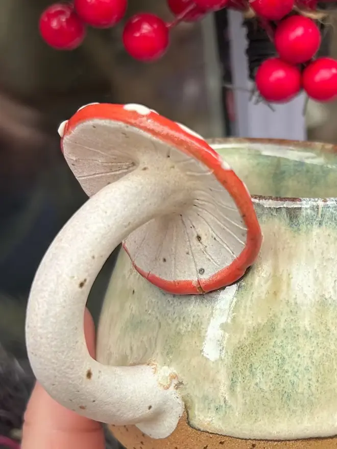 Espresso Mushroom Mug