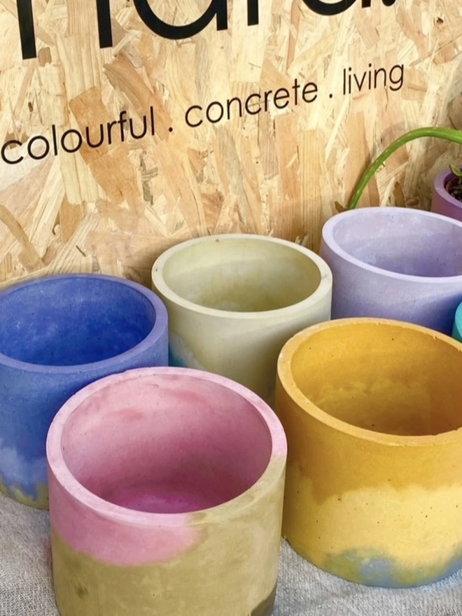 Colourful Pots