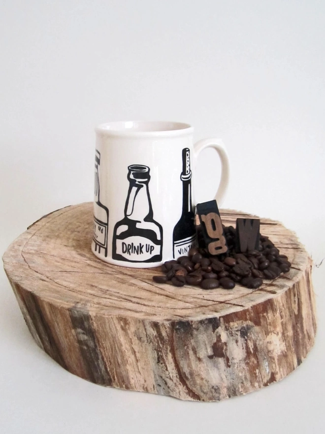 Big Bottle Mug, Tankard Gift