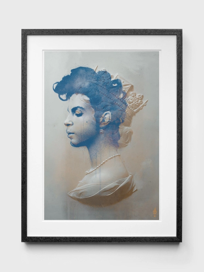 Prince Turquoise - Black Frame