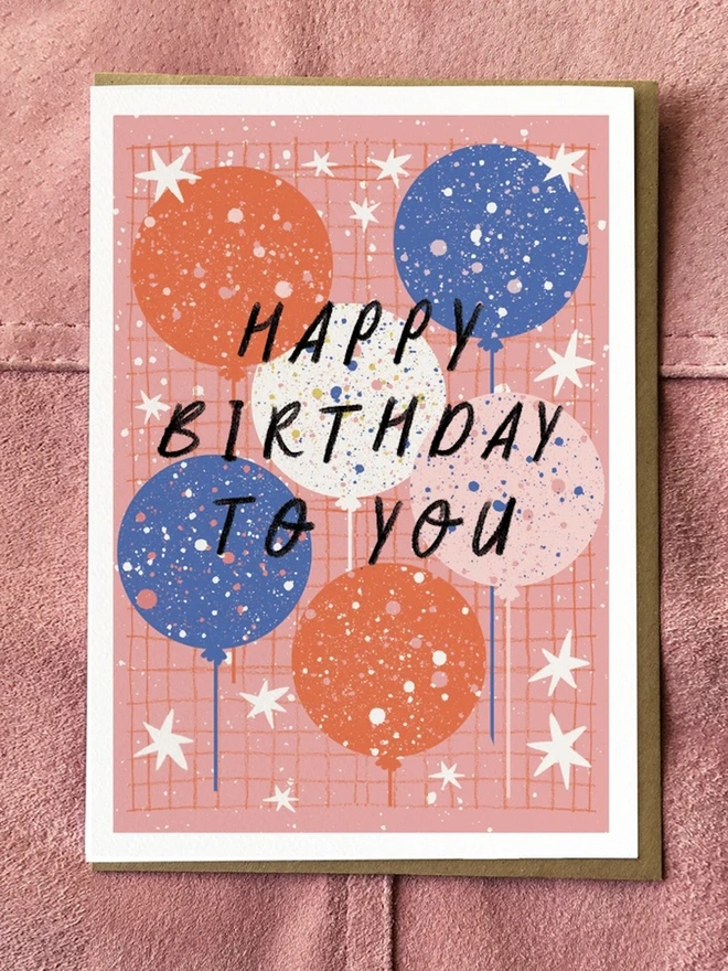 'Happy Birthday To You' Card