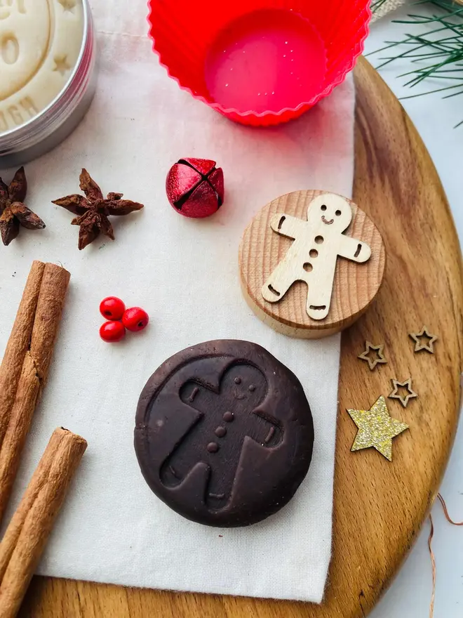 Christmas Gingerbread Baking Playdough Kit