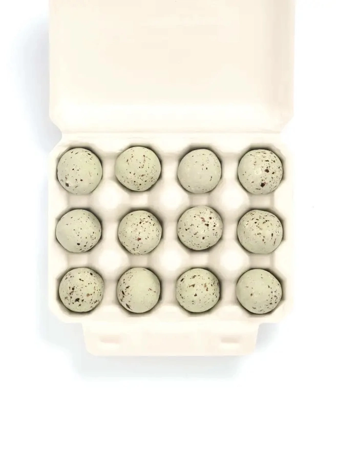 12 Green Eggs (Box Of 12)