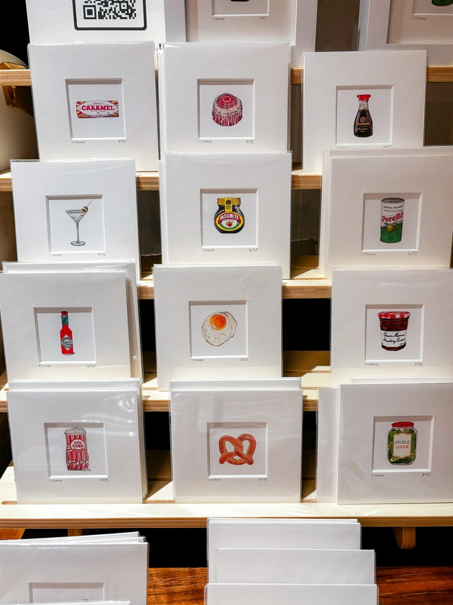 a collection of available tiny prints overview